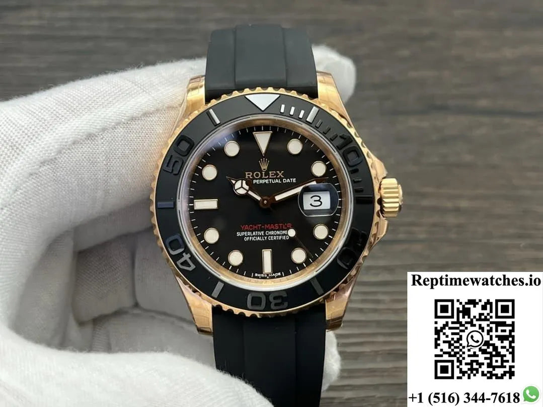 Rolex Yacht-Master M268655-0017 Vs Factory Rubber Strap-Rep Time Watches