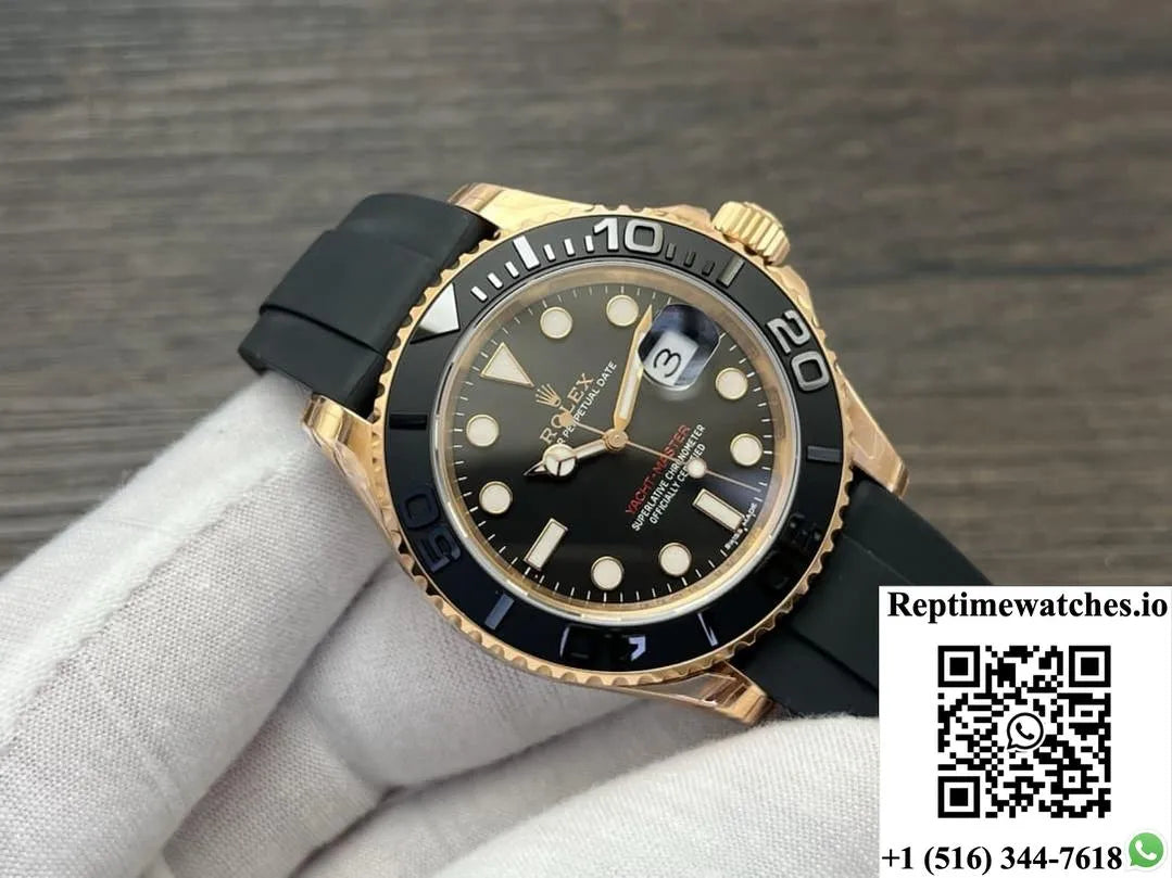 Rolex Yacht-Master M268655-0017 Vs Factory Rubber Strap-Rep Time Watches