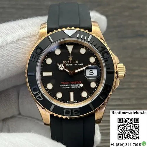Rolex Yacht-Master M268655-0017 Vs Factory Rubber Strap-Rep Time Watches