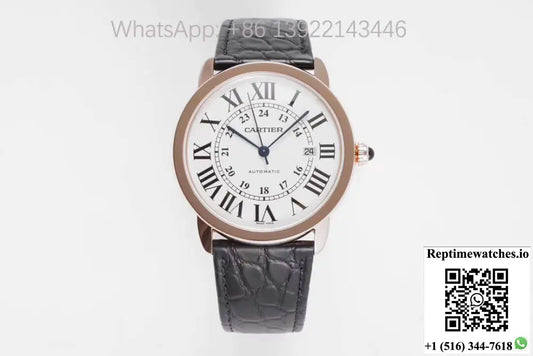RONDE DE CARTIER W6701009 AF Factory White Dial - Watches