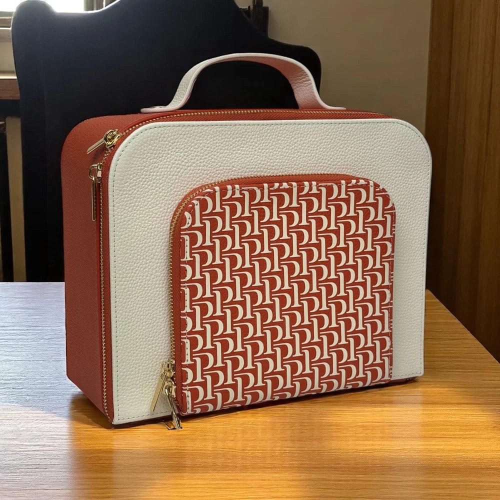 PIAGET 150TH ANNIVERSARY MONOGRAM COSMETIC CASE – RARE LUXURY