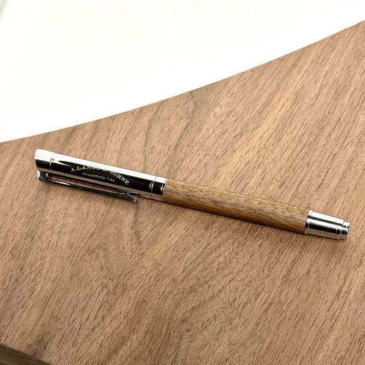 A LANGE & SOHNE MAHOGANY ROYAL PEN FOR LUXURY COLLECTORS | TIMELESS ELEGANCE