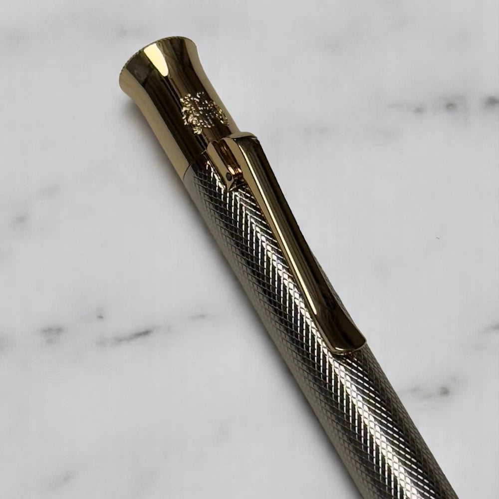 PATEK PHILIPPE PEN SCRIPTED SILVER WEAVE GRAF VON FABER CASTELL RARE AD VIP GIFT
