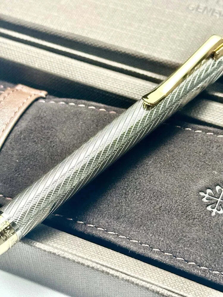 PATEK PHILIPPE GILDED SCRIPT PEN SET FOR GRAF VON FABER CASTELL | LUXURY WRITING