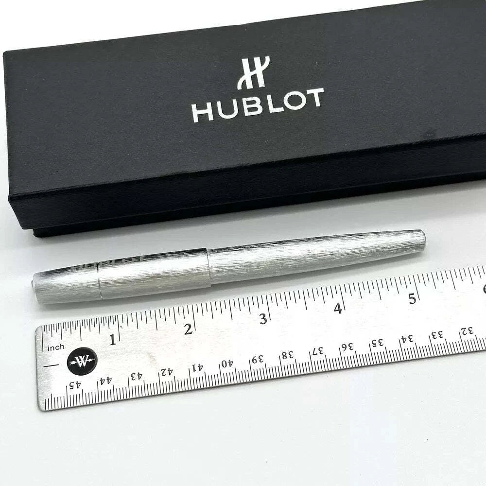 HUBLOT BRUSHED STEEL ROLLERBALL PEN FOR VIP GIFTS | AD