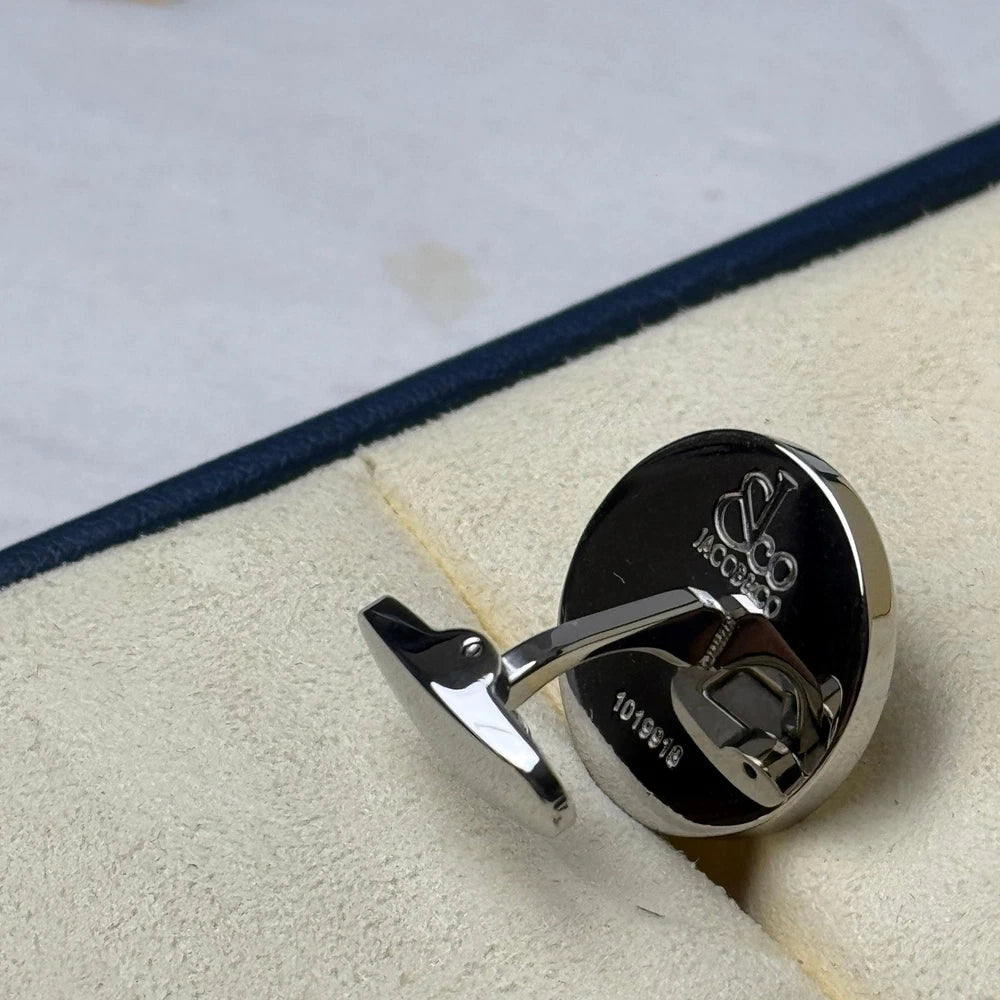 JACOB & CO. ELEGANT RADIANT CUFFLINKS, LUXURY ACCESSORY