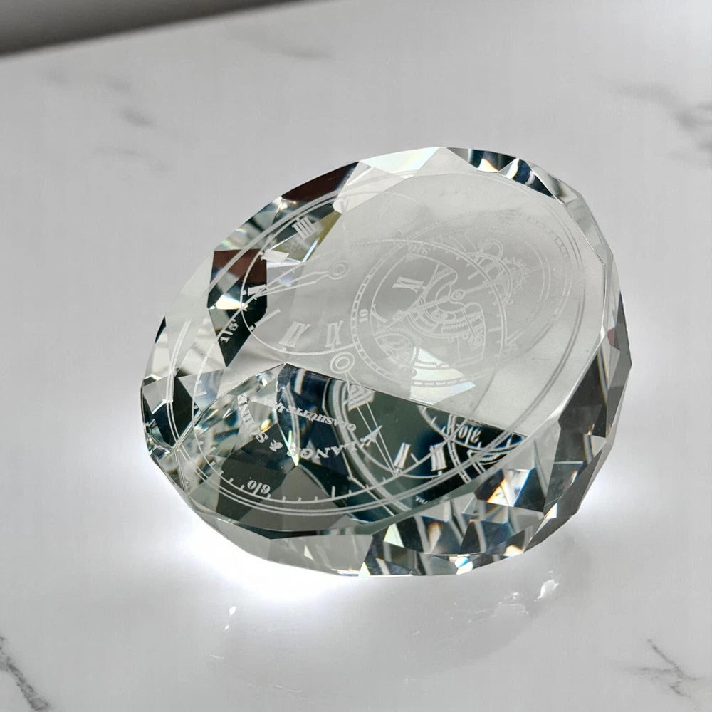 A. LANGE & SÖHNE CRYSTAL TOURBILLON PAPERWEIGHT – VIP GIFT – ORIGINAL BOX