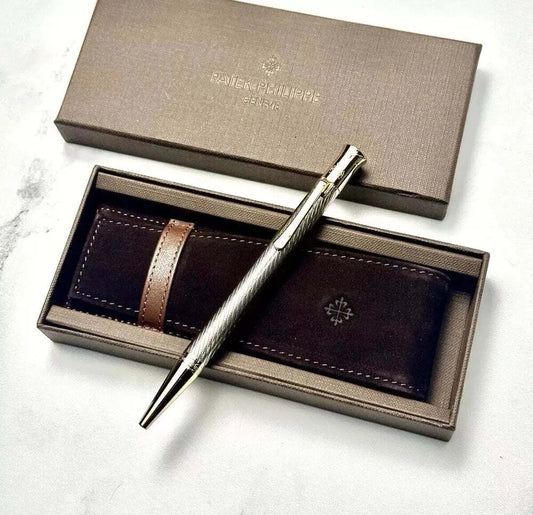 PATEK PHILIPPE GILDED SCRIPT PEN SET FOR GRAF VON FABER CASTELL | LUXURY WRITING