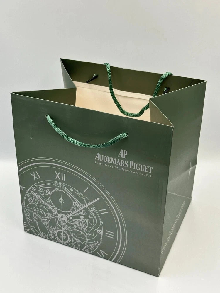 SET OF 3 AUDEMARS PIGUET ORIGINAL SHOPPING BAG AUTHENTIC LUXURY BOUTIQUE GIFT