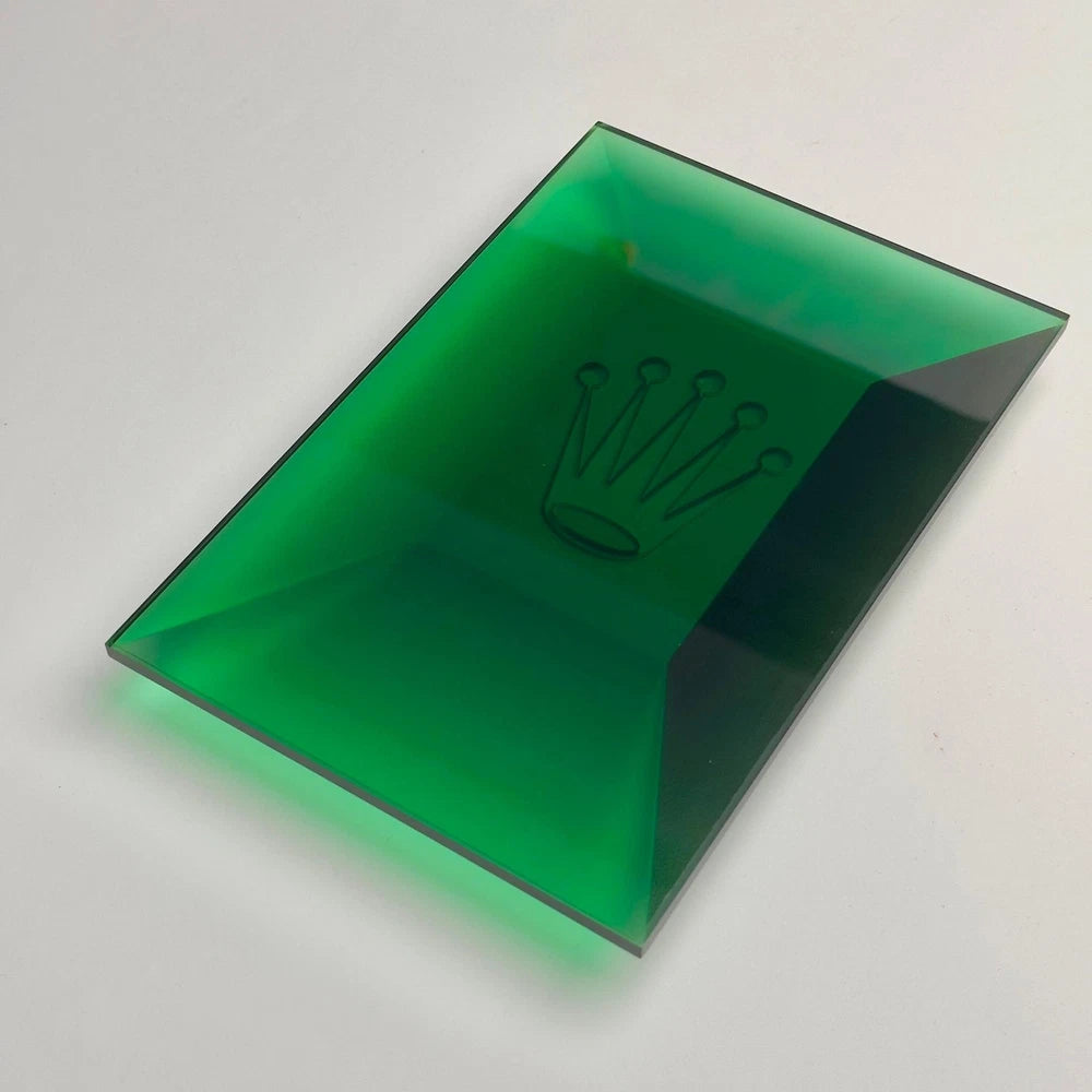 ROLEX GREEN ACRYLIC PAPERWEIGHT 2015 | COLLECTOR'S EDITION VIP GIFT