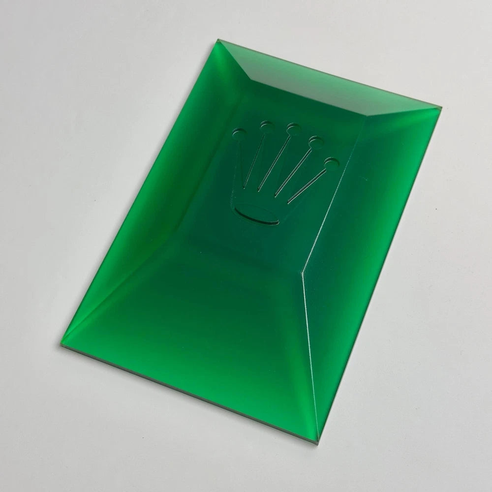 ROLEX GREEN ACRYLIC PAPERWEIGHT 2015 | COLLECTOR'S EDITION VIP GIFT