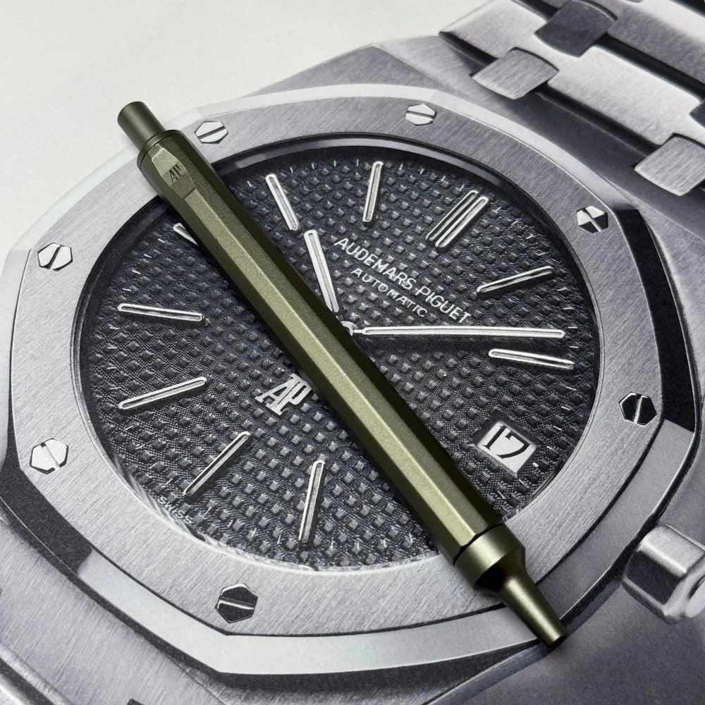 AUDEMARS PIGUET MILITARY GREEN PEN 001 - LUXURY ACCESSORY