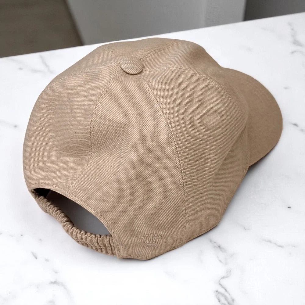 ROLEX BASELWORLD BEIGE CANVAS CAP – CROWN LOGO – VIP COLLECTOR’S HAT
