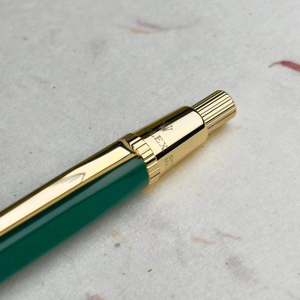 ROLEX VIP EDITION DARK GREEN BALLPOINT PEN, TWIST