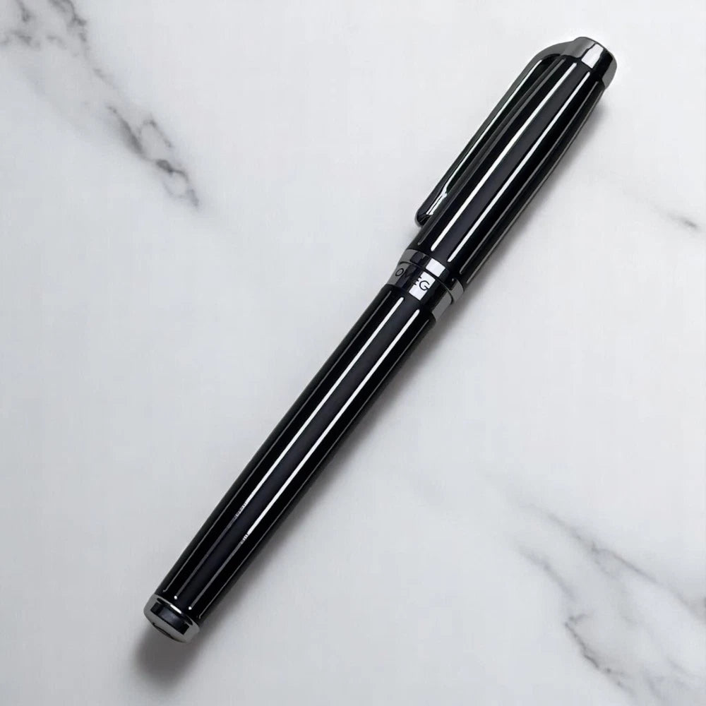 OMEGA PRESTIGE CHROME-TRIM BALLPOINT PEN