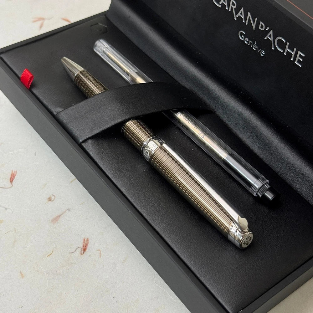 PATEK PHILIPPE CARAN D'ACHE GUILLOCHE BALLPOINT PEN LIMITED EDITION