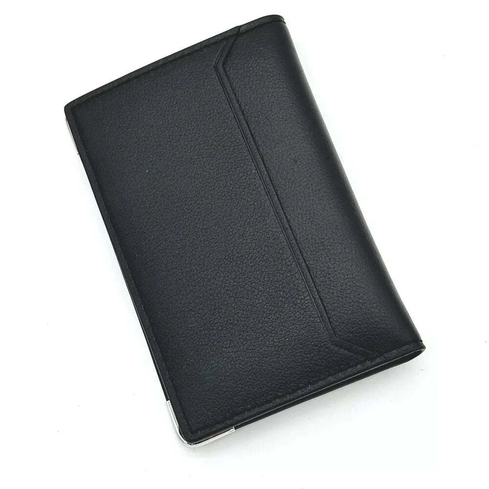 CARTIER BLACK CALFSKIN QUAD CARDHOLDER FOR CARDS | MUST DE CARTIER CARD WALLET