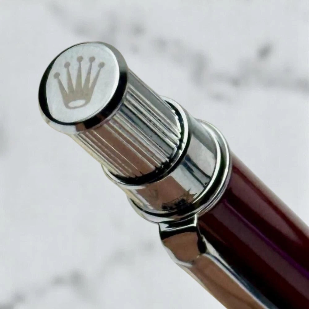 ROLEX RUBY RED OYSTER BALLPOINT PEN – VIP DEALER GIFT – COLLECTOR’S LUXURY