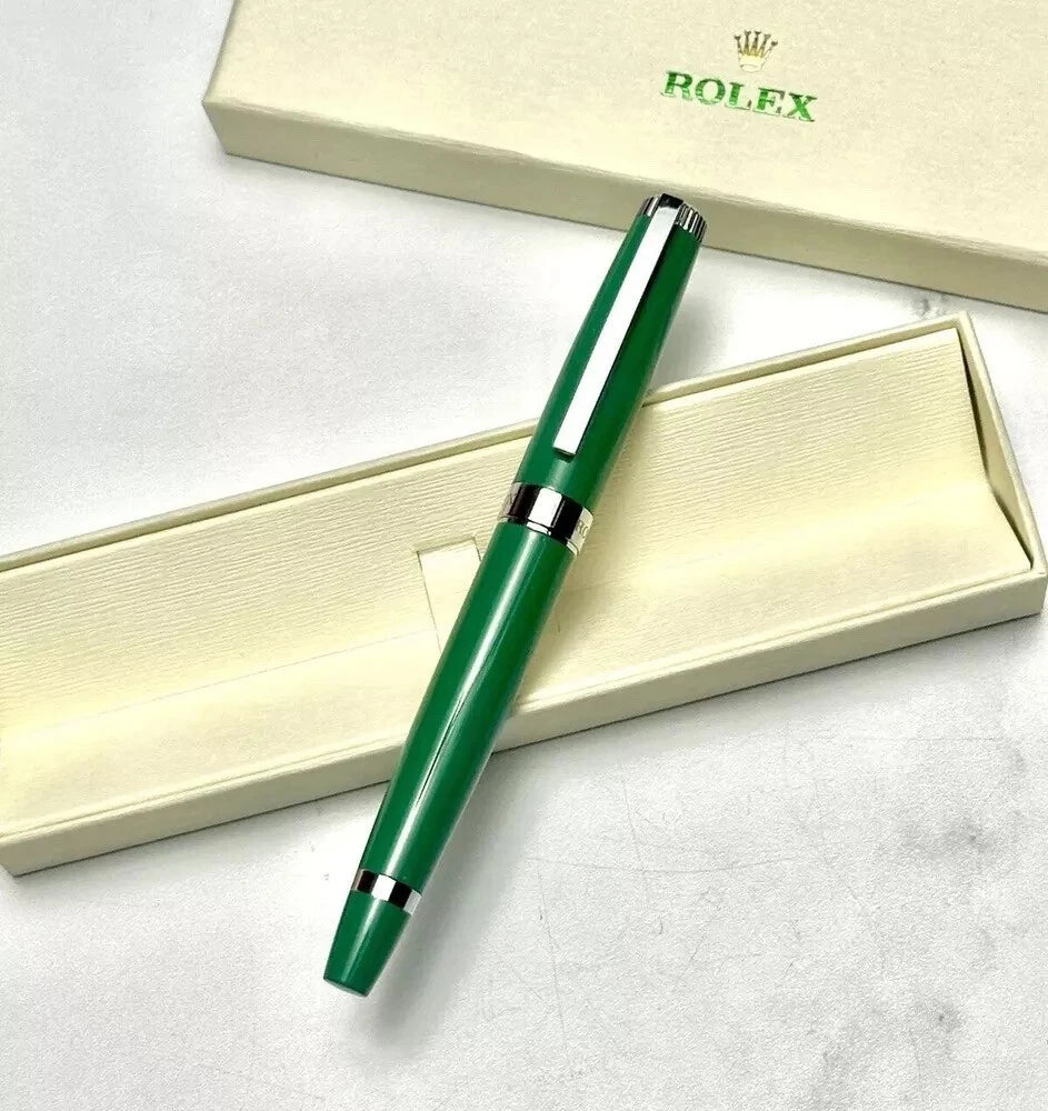 ROLEX EXECUTIVE EMERALD GREEN ROLLERBALL PEN VIP GIFT