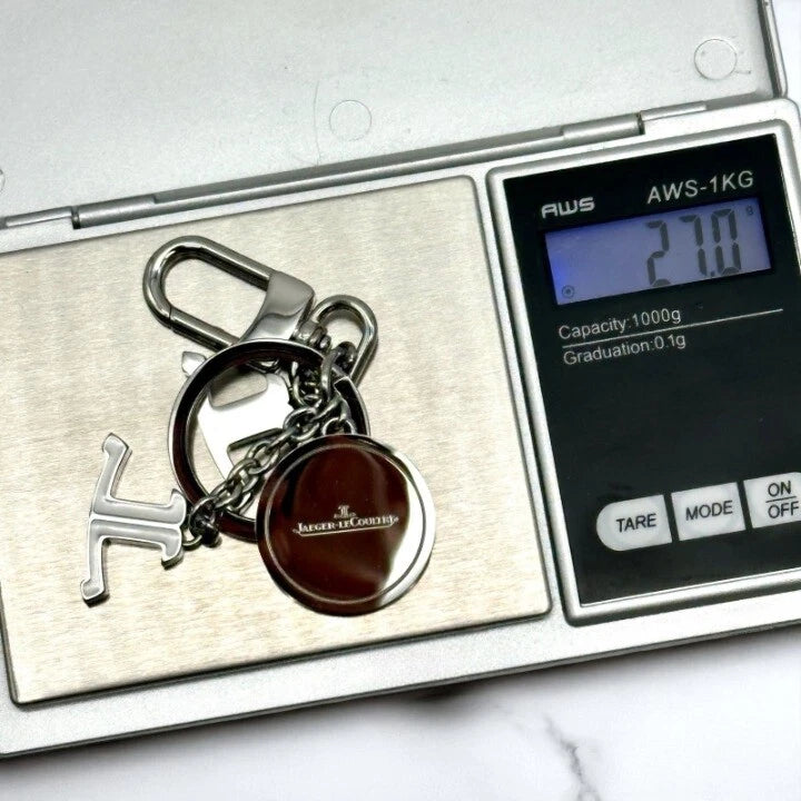 JAEGER-LECOULTRE SILVER INSIGNIA LOGO KEYCHAIN – VIP DEALER GIFT