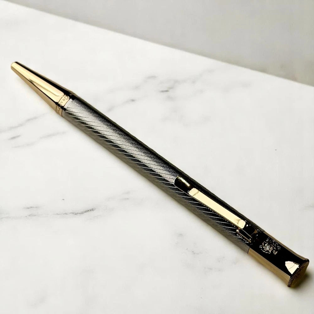 PATEK PHILIPPE PEN SCRIPTED SILVER WEAVE GRAF VON FABER CASTELL RARE AD VIP GIFT