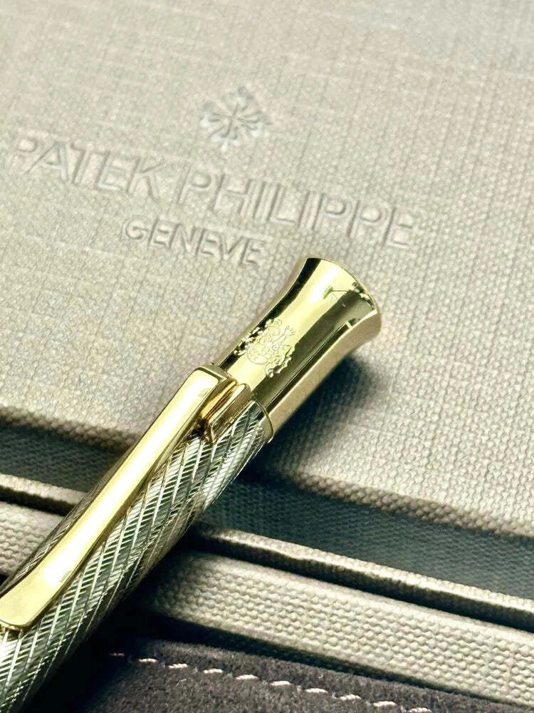 PATEK PHILIPPE GILDED SCRIPT PEN SET FOR GRAF VON FABER CASTELL | LUXURY WRITING