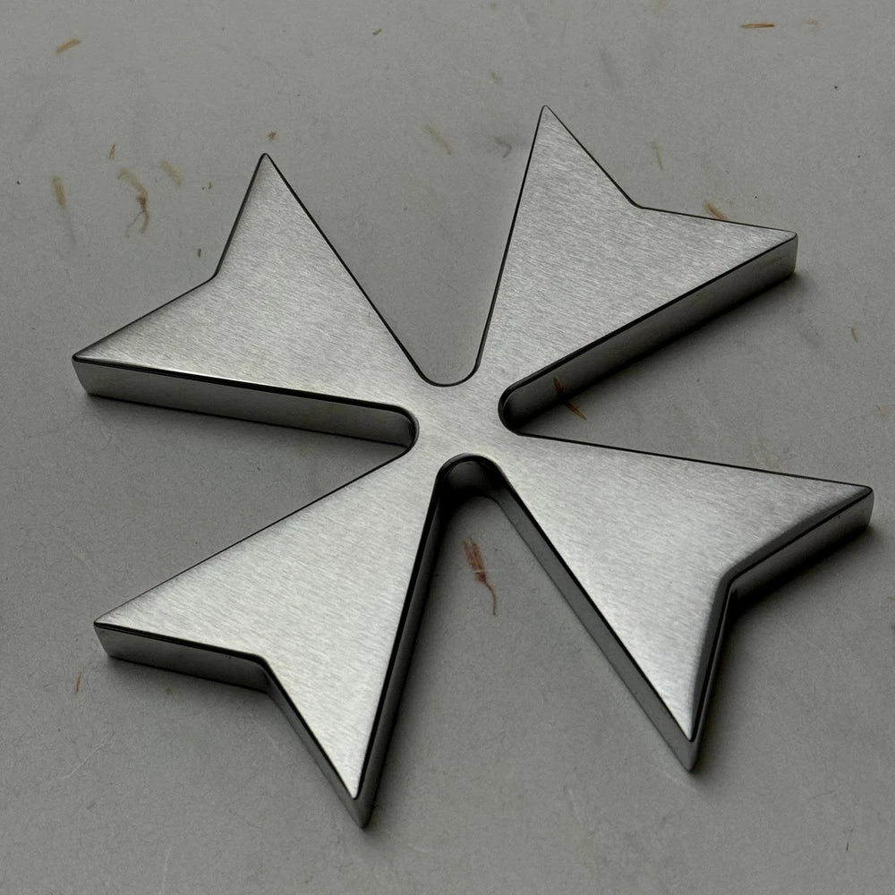 VACHERON CONSTANTIN MALTE CROSS PAPERWEIGHT, SWISS STAINLESS STEEL