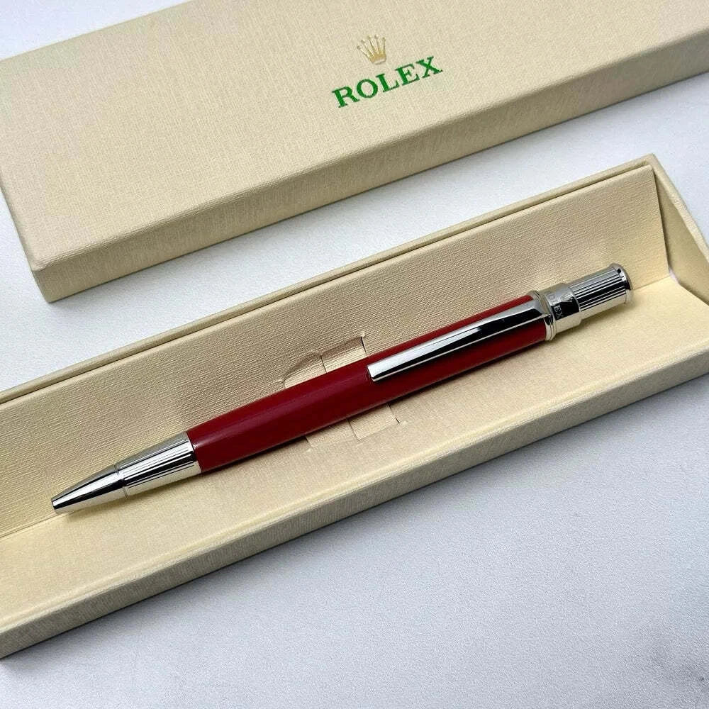 ROLEX RUBY RED OYSTER BALLPOINT PEN AD VIP GIFT