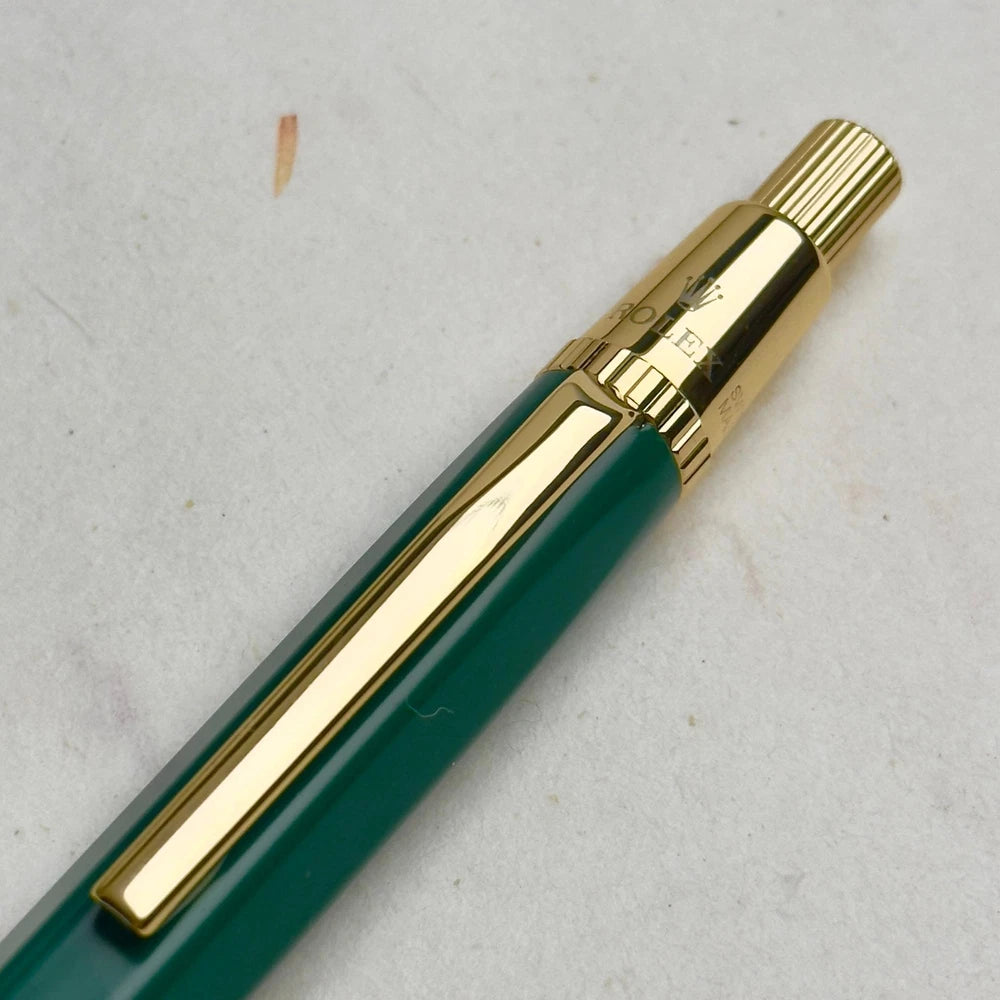 ROLEX VIP EDITION DARK GREEN BALLPOINT PEN, TWIST
