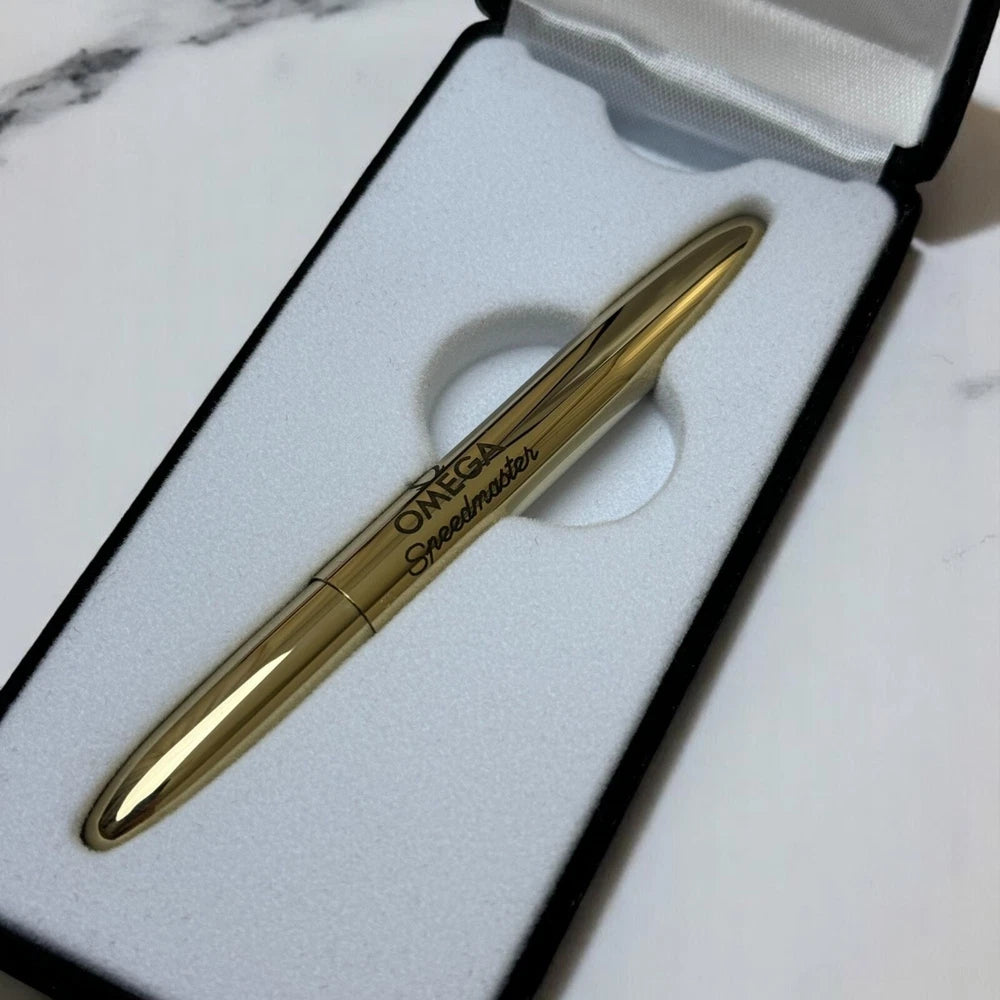 OMEGA SPEEDMASTER 50TH ANNIVERSARY APOLLO 11 GOLD SPACE PEN