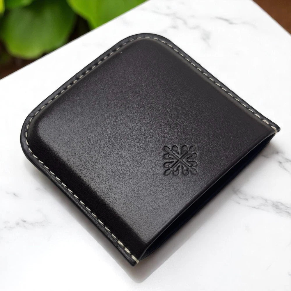 PATEK PHILIPPE CALATRAVA BROWN LEATHER CARD HOLDER –VIP GIFT – MINIMALIST LUXURY