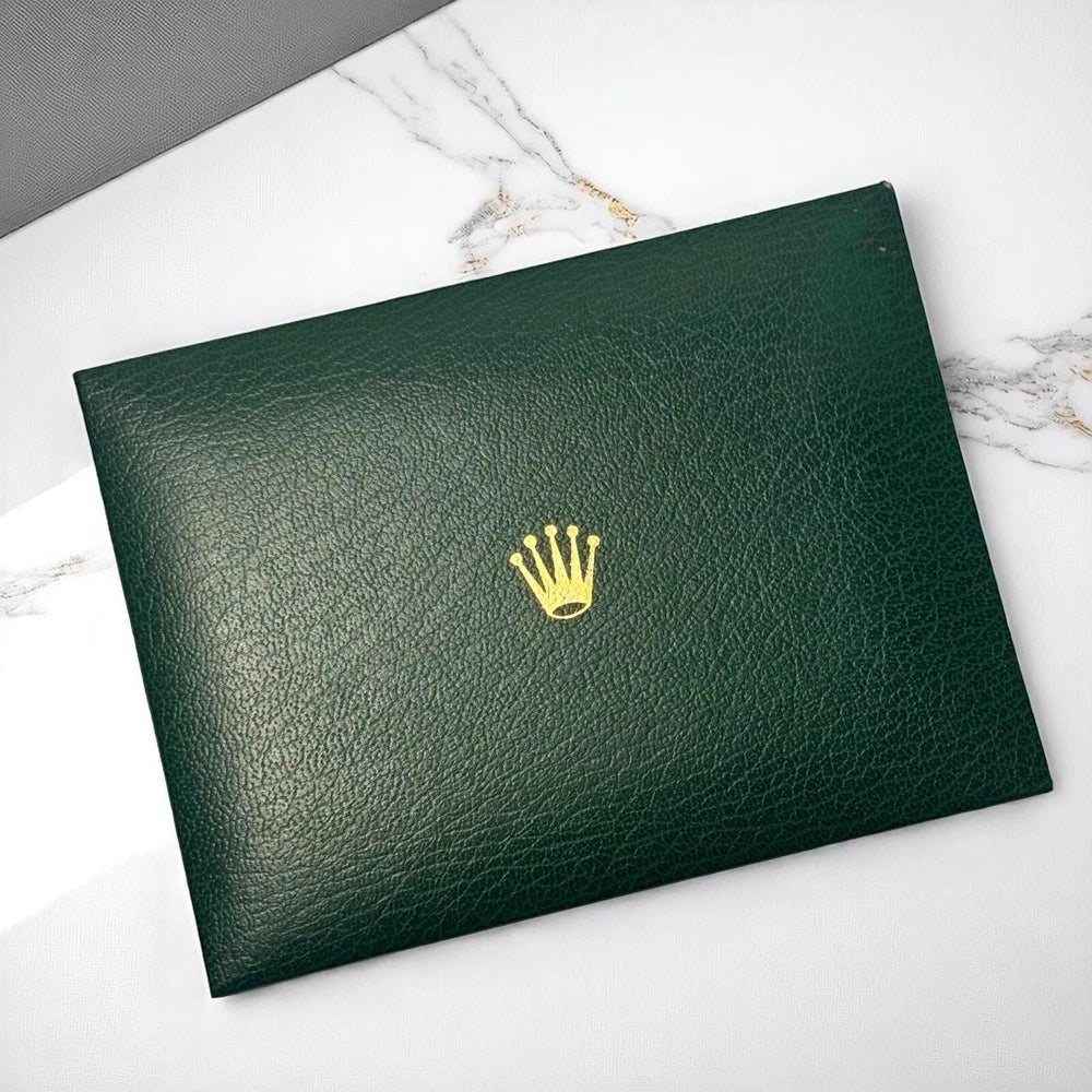 ROLEX VINTAGE DAYTONA 6263/6265 PRESENTATION BOX GREEN VELVET DISPLAY CASE