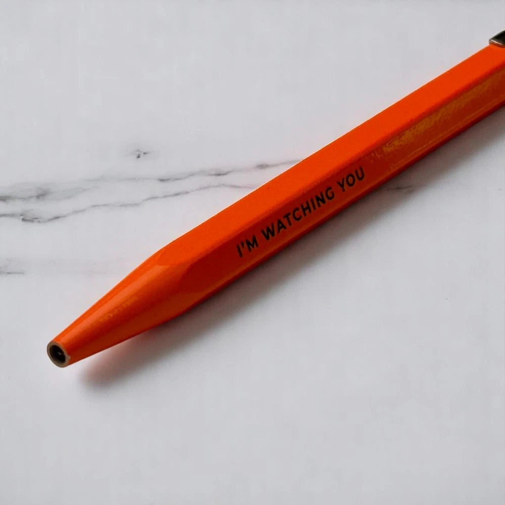 ROGER DUBUIS X CARAN D’ACHE BALLPOINT PEN SET –| ORANGE & GREEN