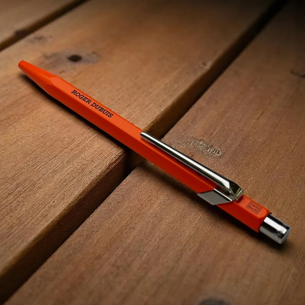 ROGER DUBUIS X CARAN D’ACHE BALLPOINT PEN SET – ORANGE & GREEN