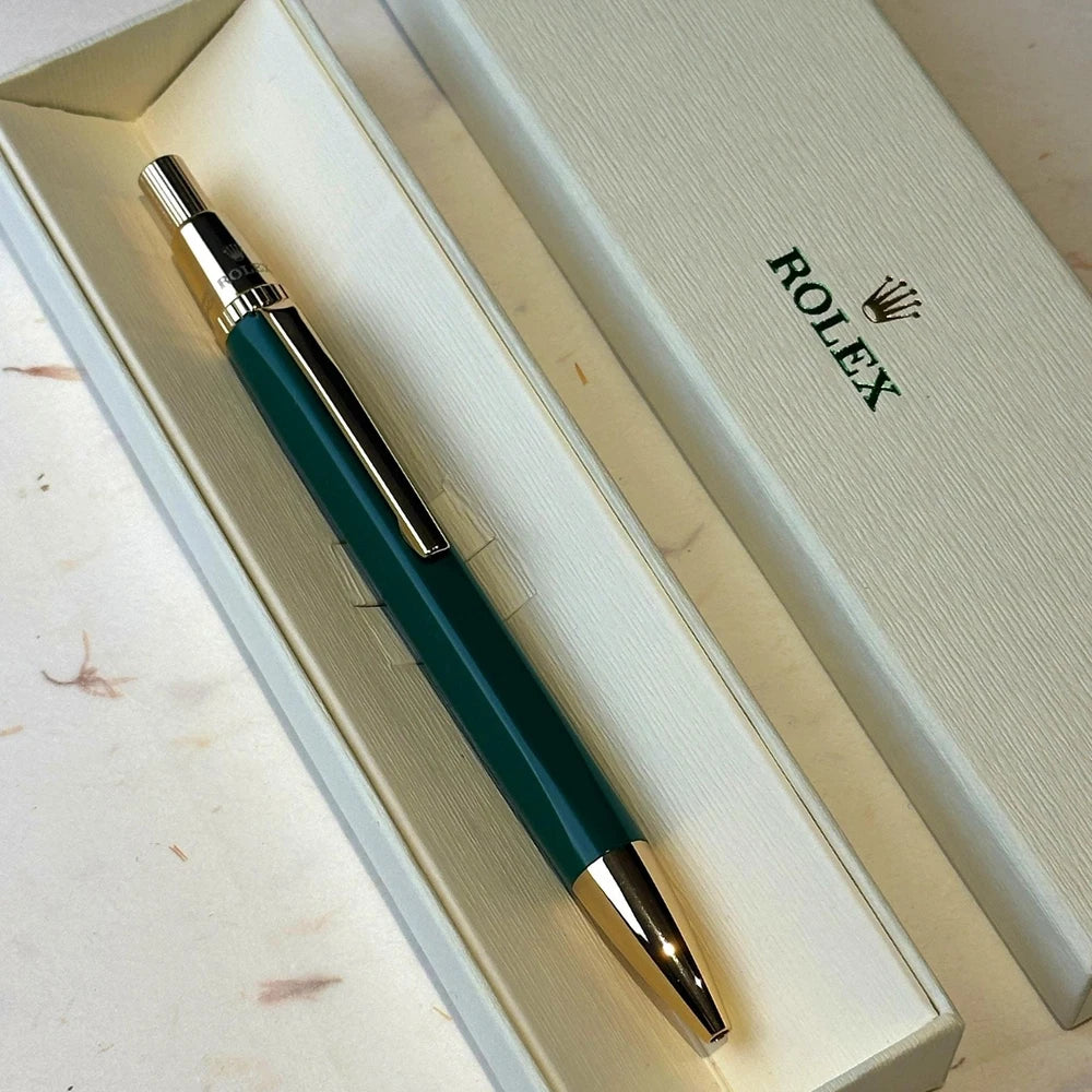 ROLEX VIP EDITION DARK GREEN BALLPOINT PEN, TWIST