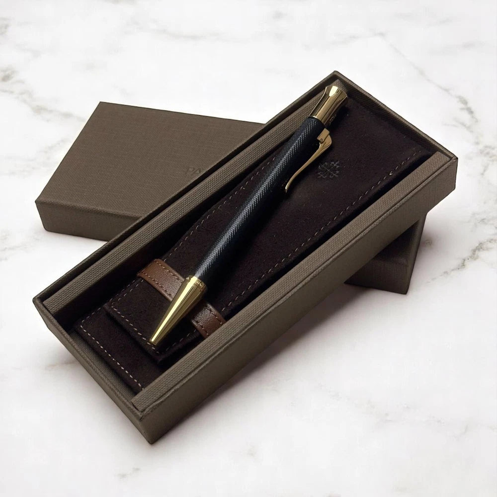 PATEK PHILIPPE HERRINGBONE NOIR BALLPOINT PEN