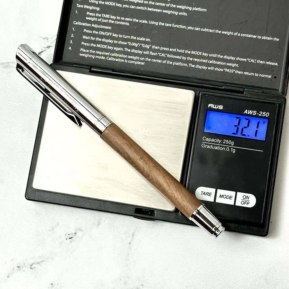 A LANGE & SOHNE MAHOGANY ROYAL PEN SET - LUXURY GIFT | LIMITED EDITION