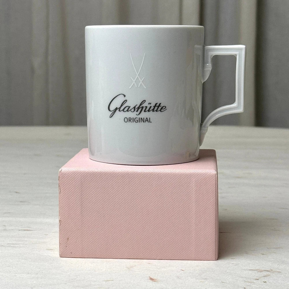 GLASHUTTE ORIGINAL MEISSEN PORCELAIN MUG - LUXURY EDITION