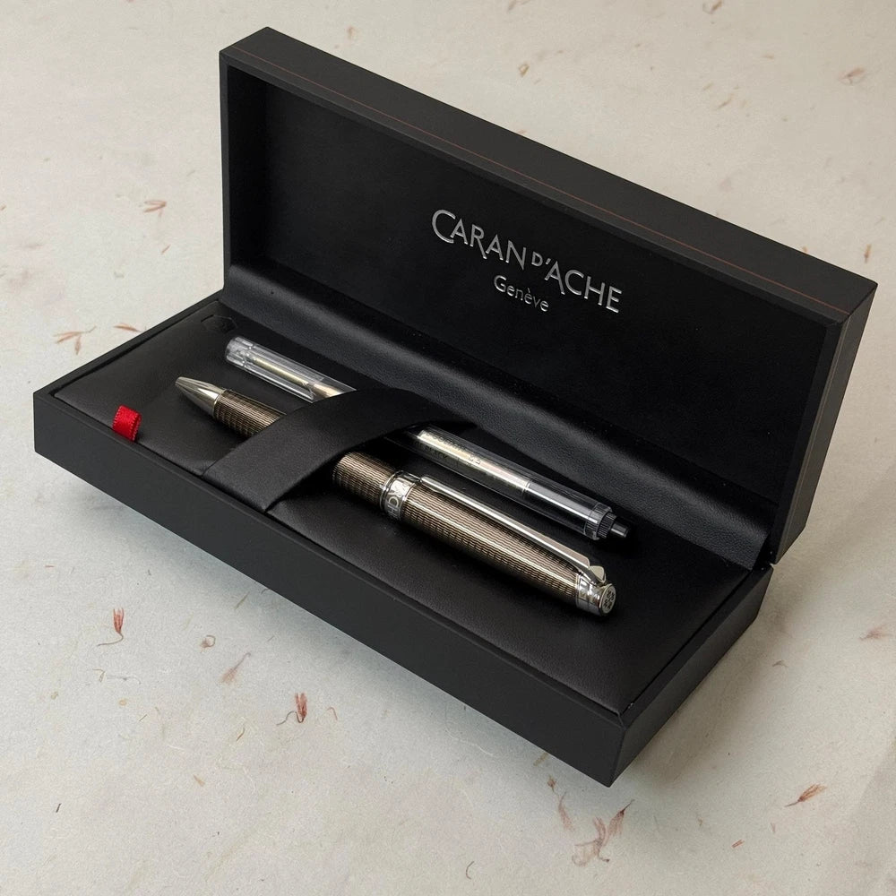 PATEK PHILIPPE CARAN D'ACHE GUILLOCHE BALLPOINT PEN LIMITED EDITION