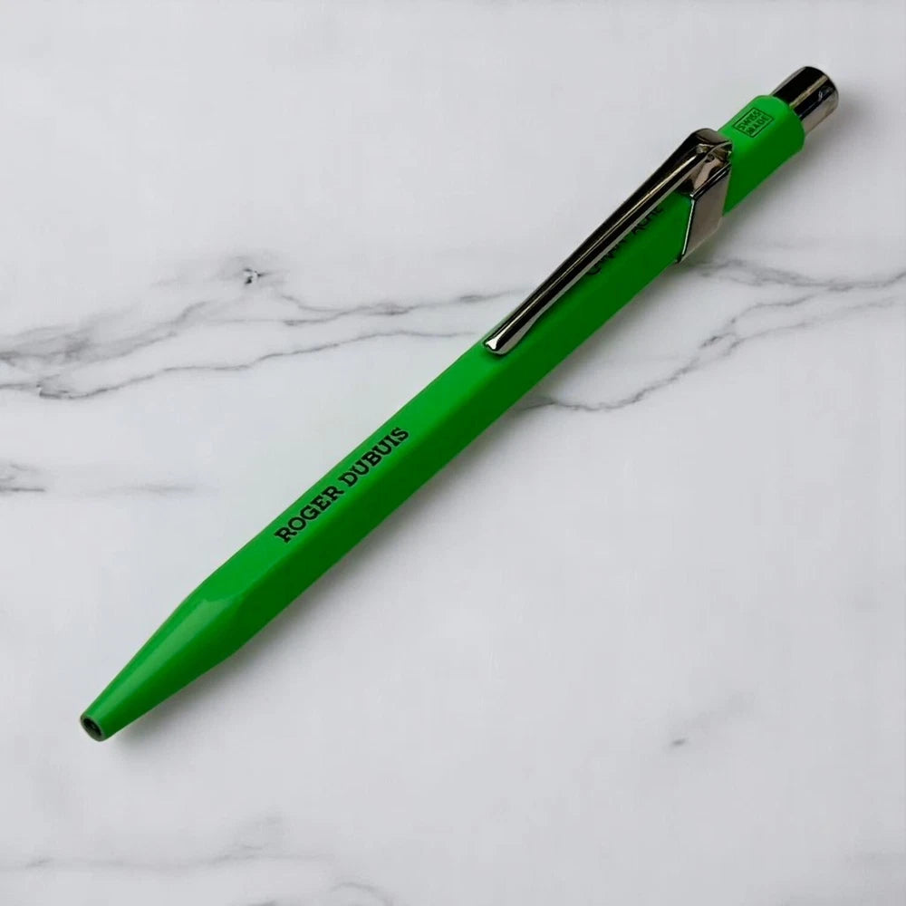 ROGER DUBUIS X CARAN D’ACHE BALLPOINT PEN SET –| ORANGE & GREEN
