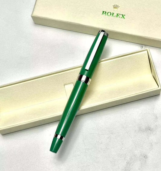 ROLEX EXECUTIVE EMERALD GREEN ROLLERBALL PEN, VIP GIFT