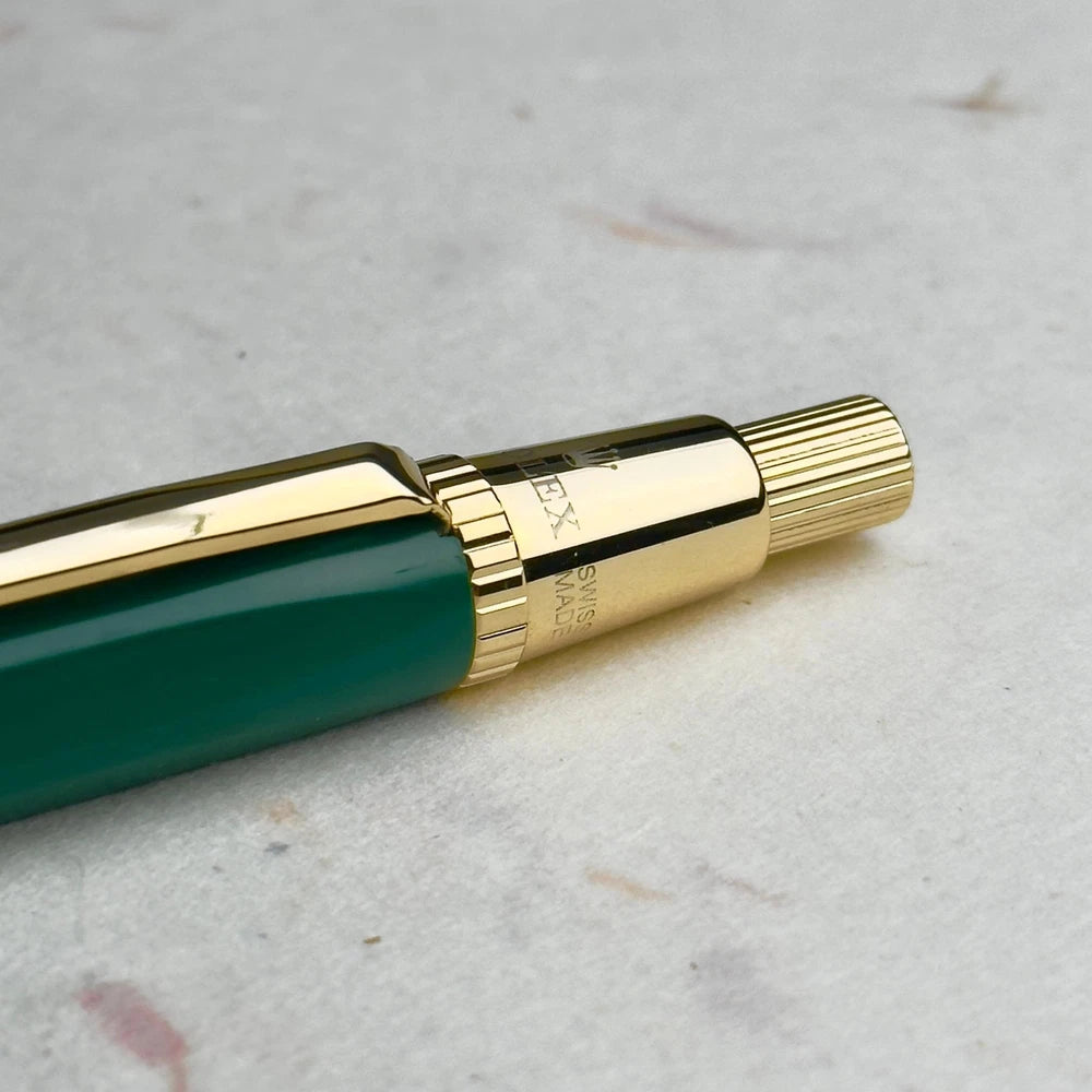 ROLEX VIP EDITION DARK GREEN BALLPOINT PEN, TWIST