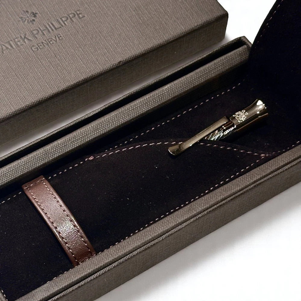 PATEK PHILIPPE PEN SCRIPTED SILVER WEAVE GRAF VON FABER CASTELL RARE AD VIP GIFT