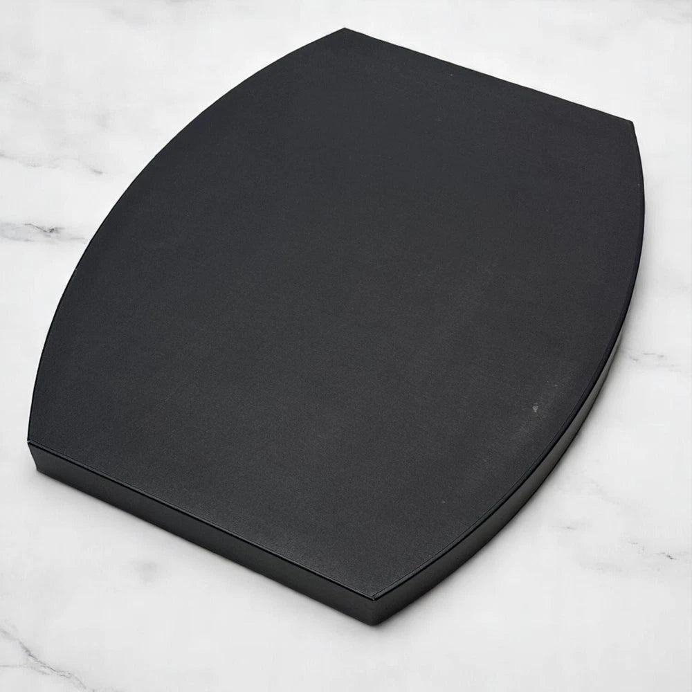 RICHARD MILLE NOIR LEATHER WATCH PRESENTATION TRAY – LUXURY DISPLAY ACCESSORY