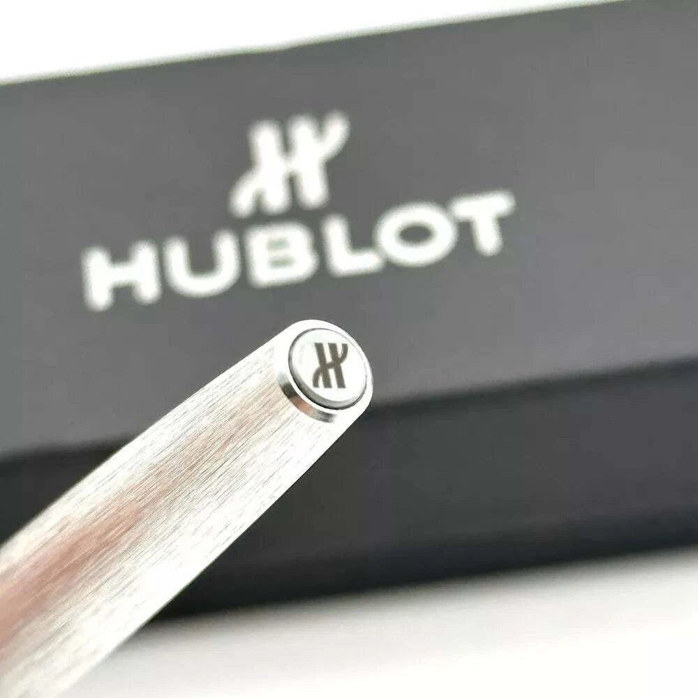HUBLOT BRUSHED STEEL ROLLERBALL PEN FOR VIP GIFTS | AD