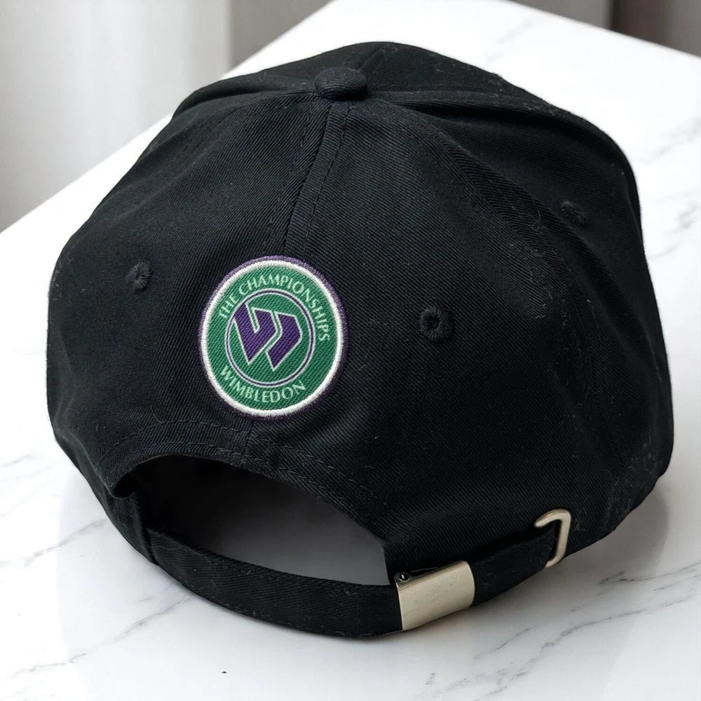 RICHARD MILLE WIMBLEDON CAP – BLACK COTTON – LIMITED EDITION