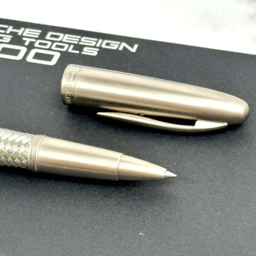 PORSCHE DESIGN TEC FLEX BRAIDED STEEL ROLLERBALL PEN FOR VIP COLLECTORS | P3100