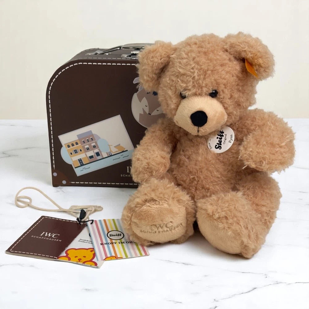 IWC × STEIFF SCHAFFHAUSEN TEDDY BEAR – VIP NEWBORN GIFT – LIMITED EDITION BOXED