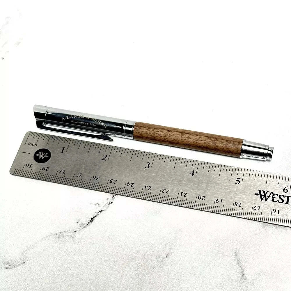 A LANGE & SOHNE MAHOGANY ROYAL PEN FOR LUXURY COLLECTORS | TIMELESS ELEGANCE