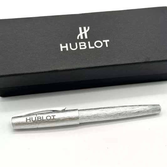 HUBLOT BRUSHED STEEL ROLLERBALL PEN FOR VIP GIFTS | AD